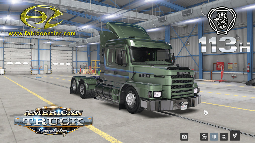 ATS MOD TRUCK 113H Scania Bicuda Completo
