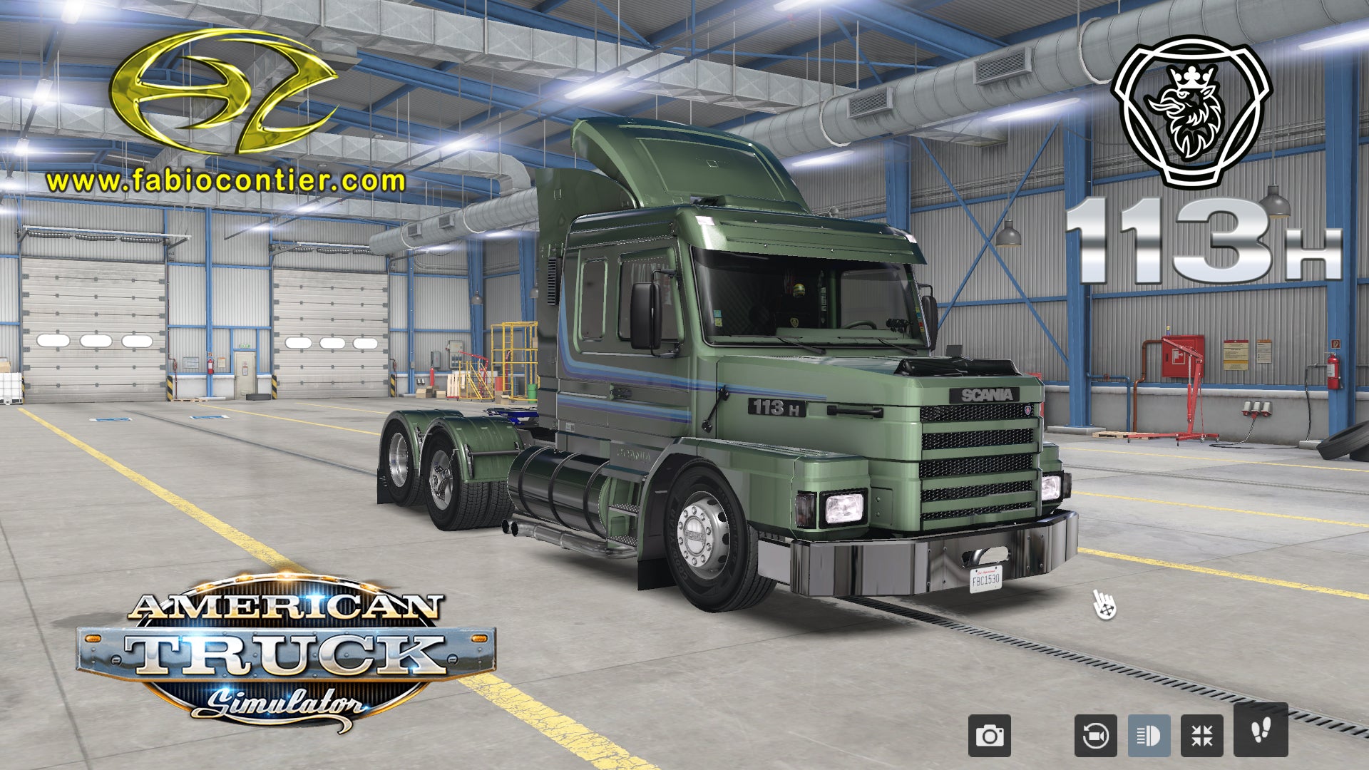 ATS MOD TRUCK 113H Scania Bicuda Completo