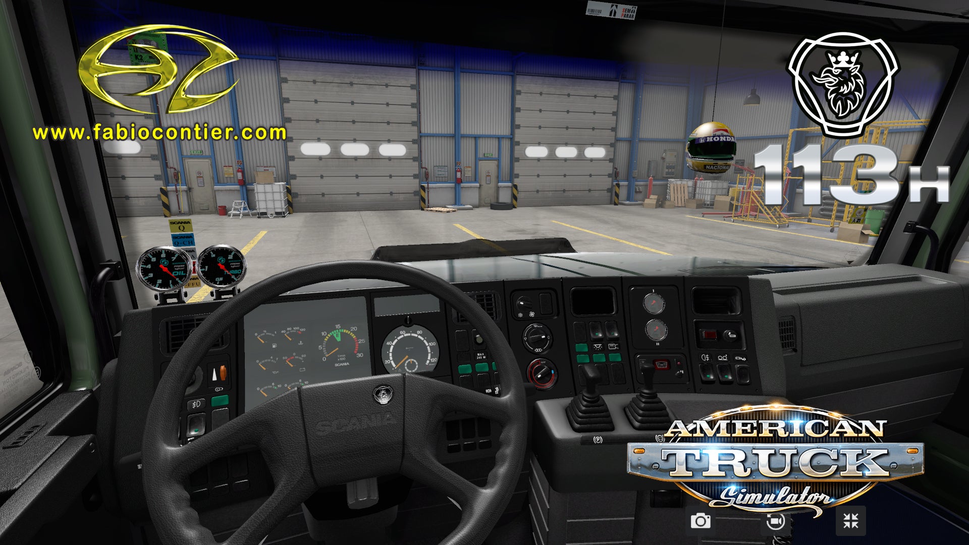 ATS MOD TRUCK 113H Scania Bicuda Completo