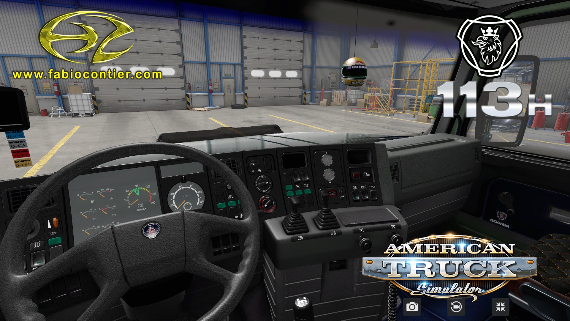 ATS MOD TRUCK 113H Scania Bicuda Completo