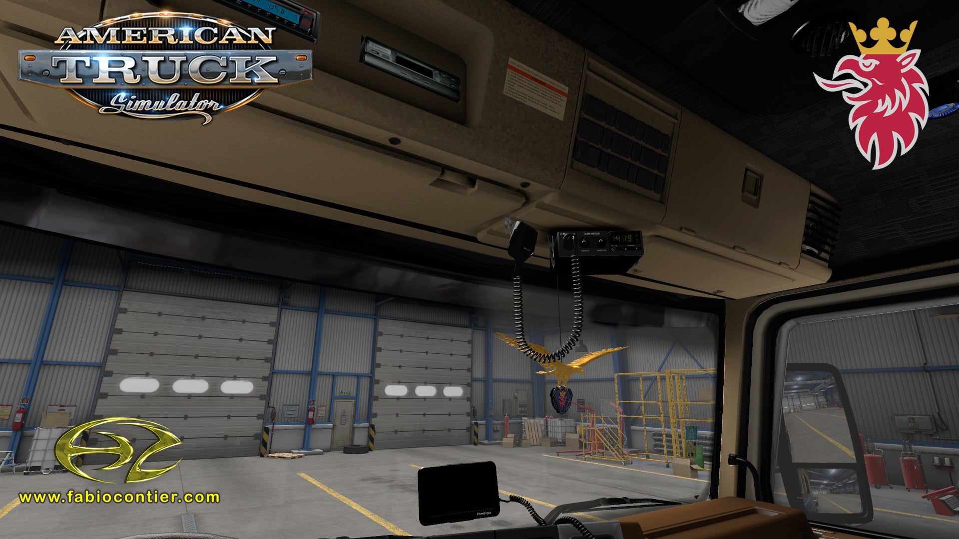 ATS MOD TRUCK 143H Scania Frontal Completo