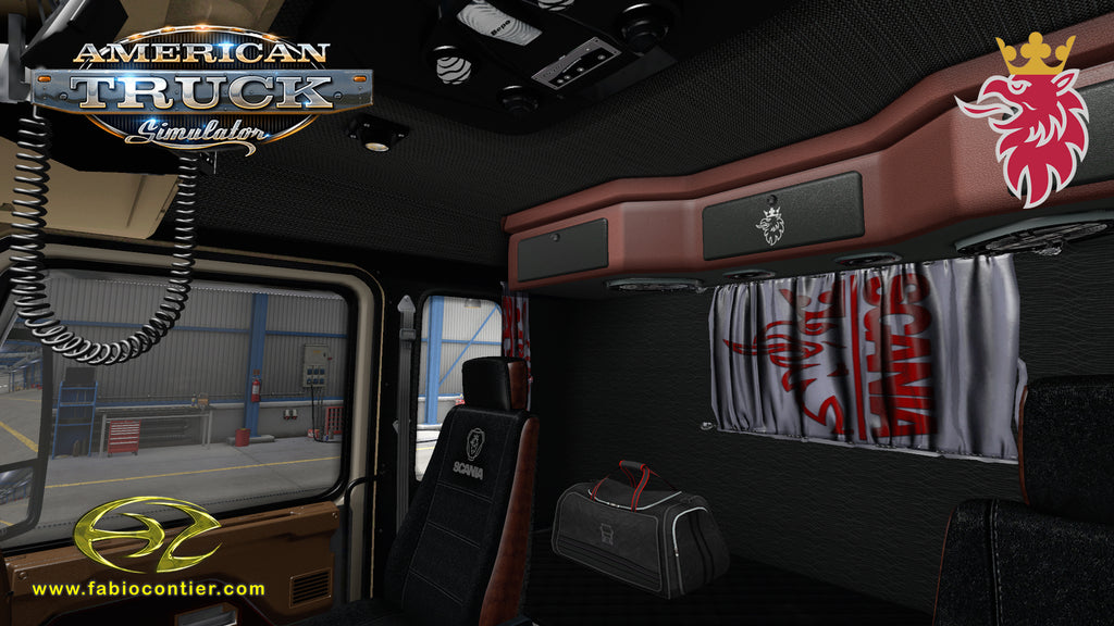 ATS MOD TRUCK 143H Scania Frontal Completo