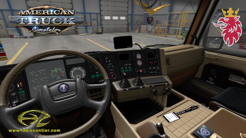 ATS MOD TRUCK 143H Scania Frontal Completo