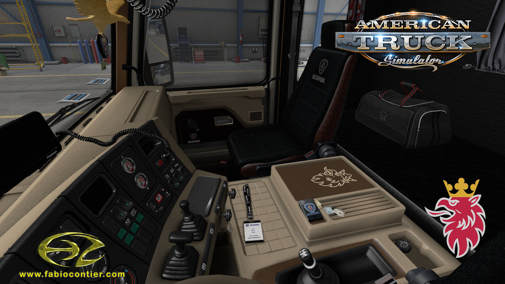 ATS MOD TRUCK 143H Scania Frontal Completo