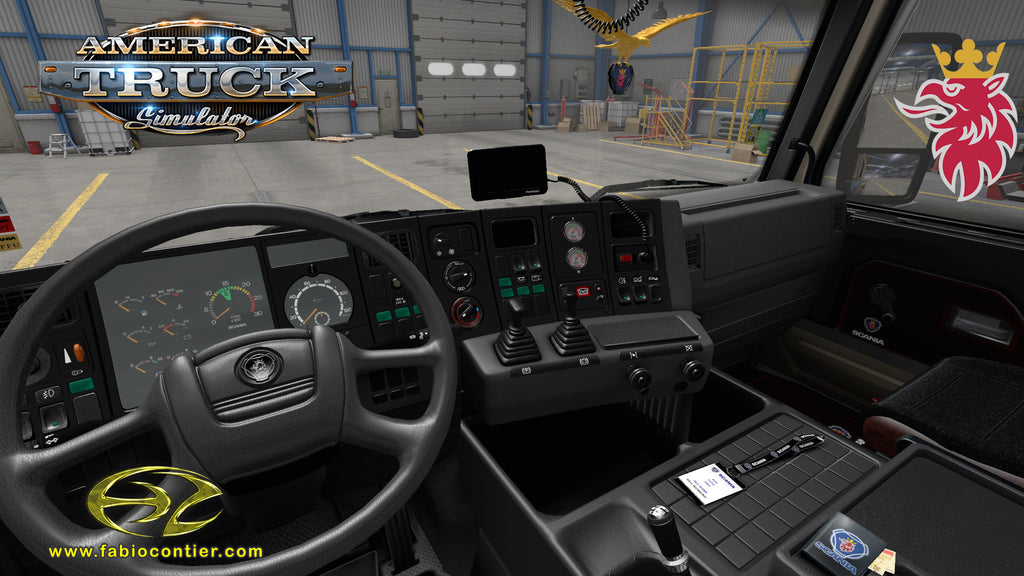 ATS MOD TRUCK 143H Scania Frontal Completo
