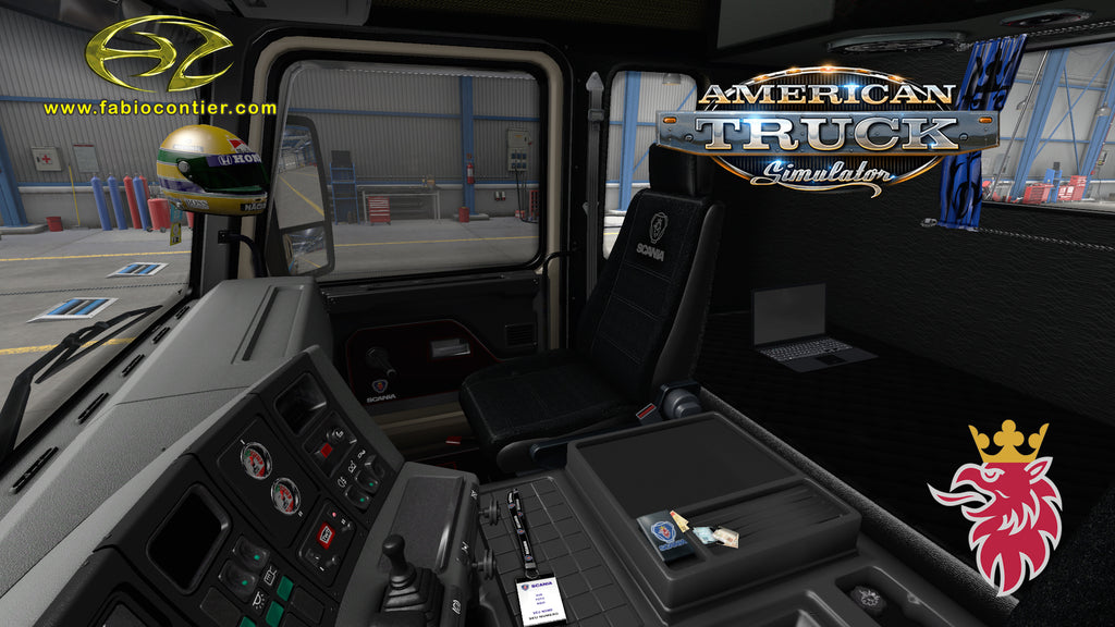 ATS MOD TRUCK 143H Scania Frontal Completo