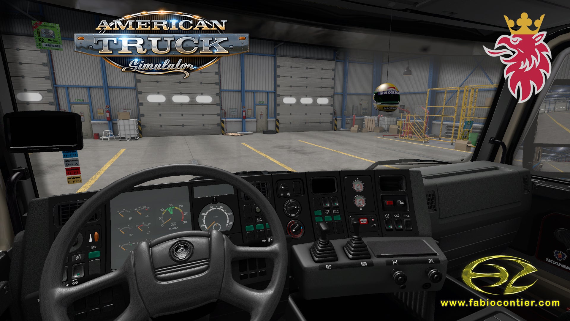ATS MOD TRUCK 143H Scania Frontal Completo