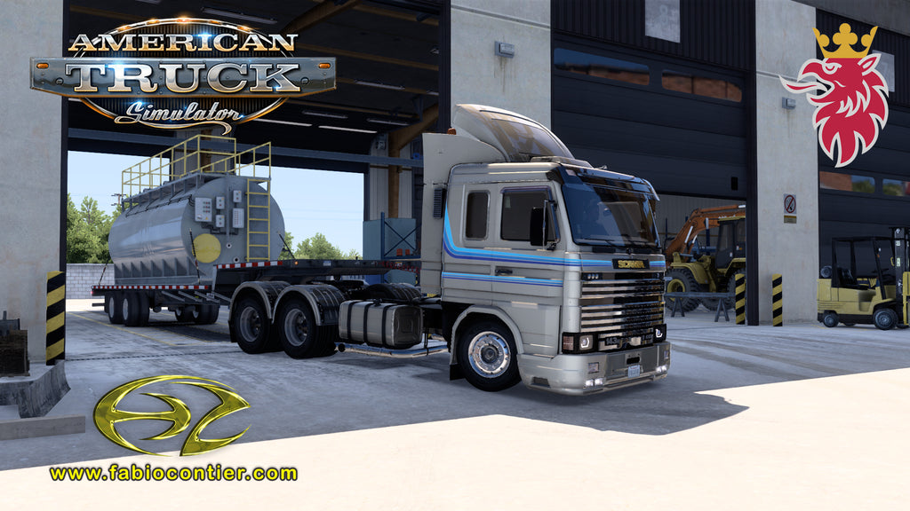 ATS MOD TRUCK 143H Scania Frontal Completo