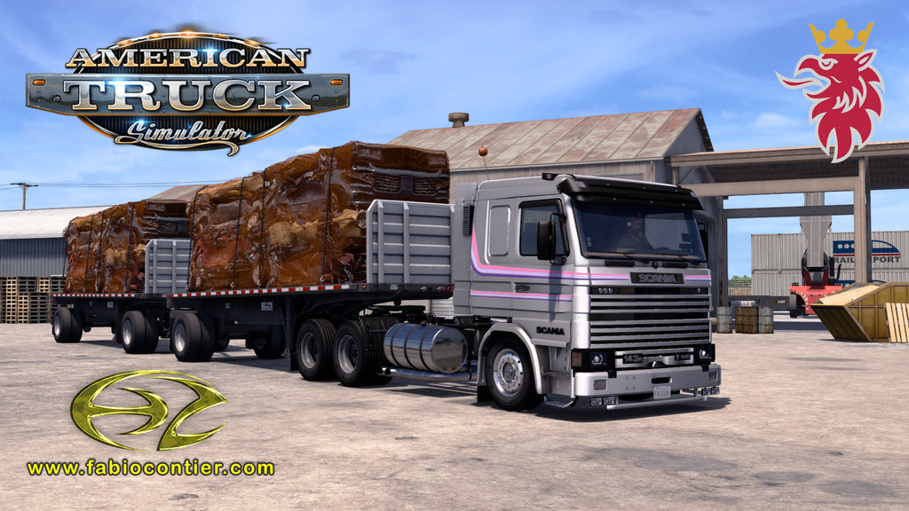 ATS MOD TRUCK 143H Scania Frontal Completo