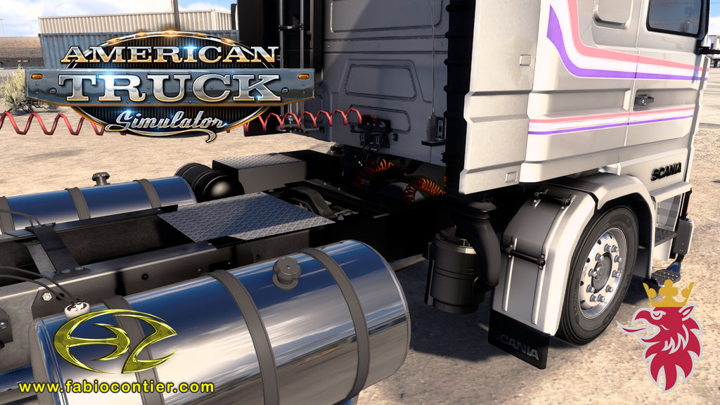 ATS MOD TRUCK 143H Scania Frontal Completo