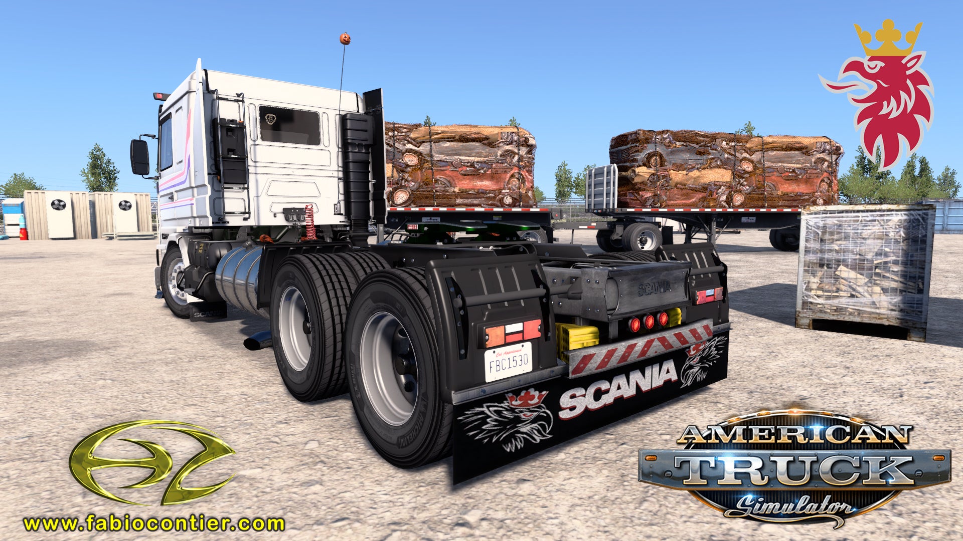 ATS MOD TRUCK 143H Scania Frontal Completo