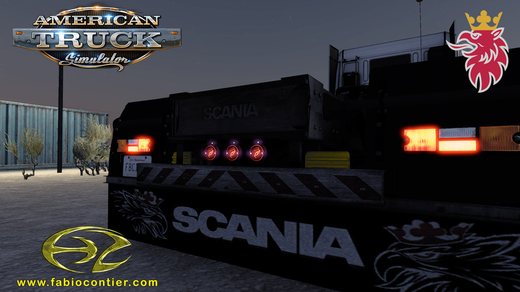 ATS MOD TRUCK 143H Scania Frontal Completo