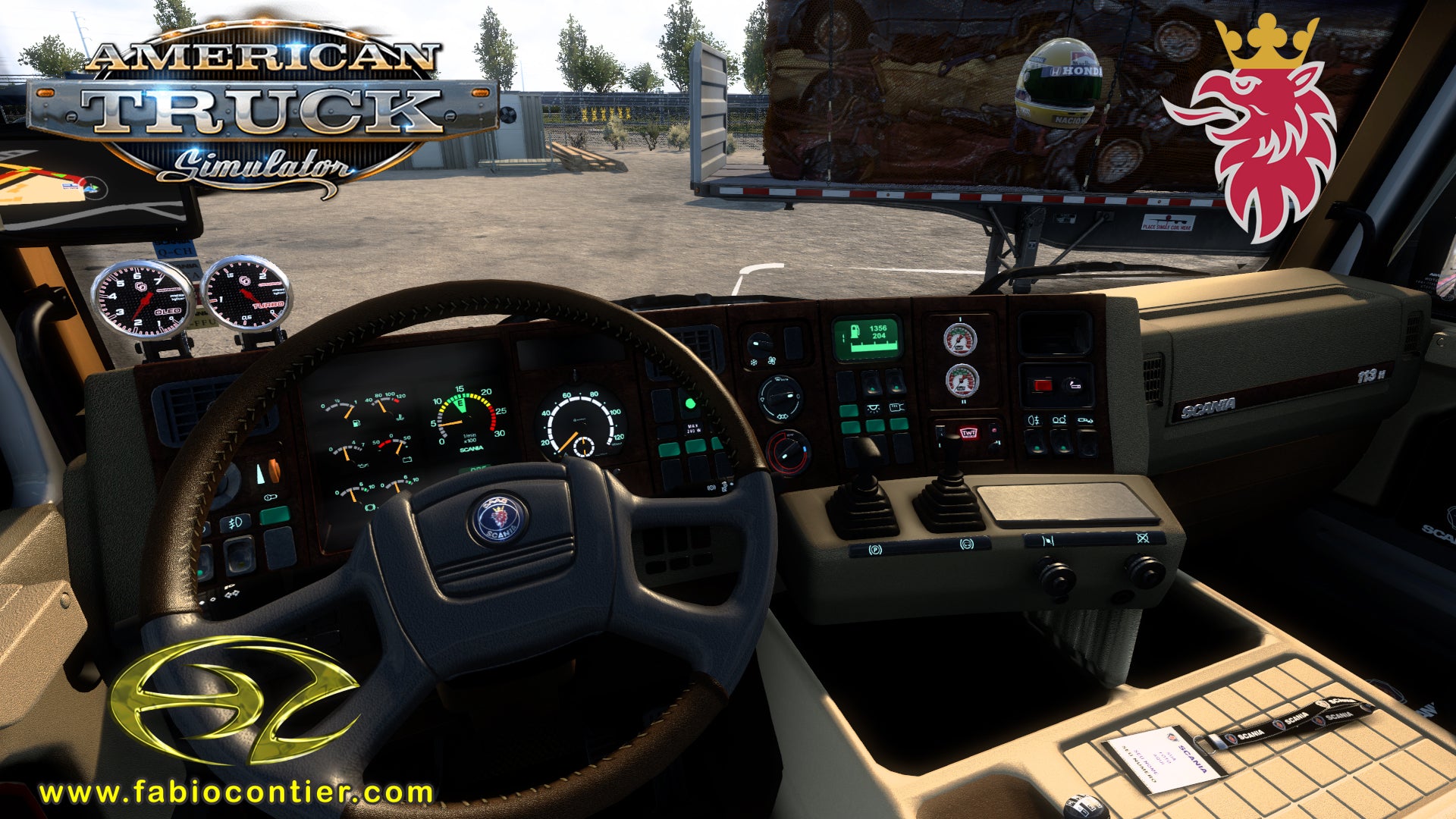 ATS MOD TRUCK 143H Scania Frontal Completo