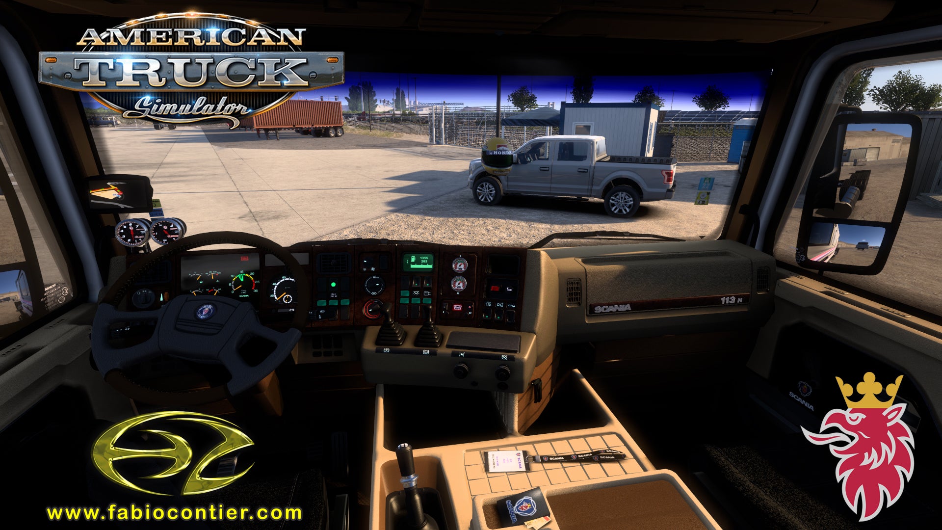 ATS MOD TRUCK 143H Scania Frontal Completo
