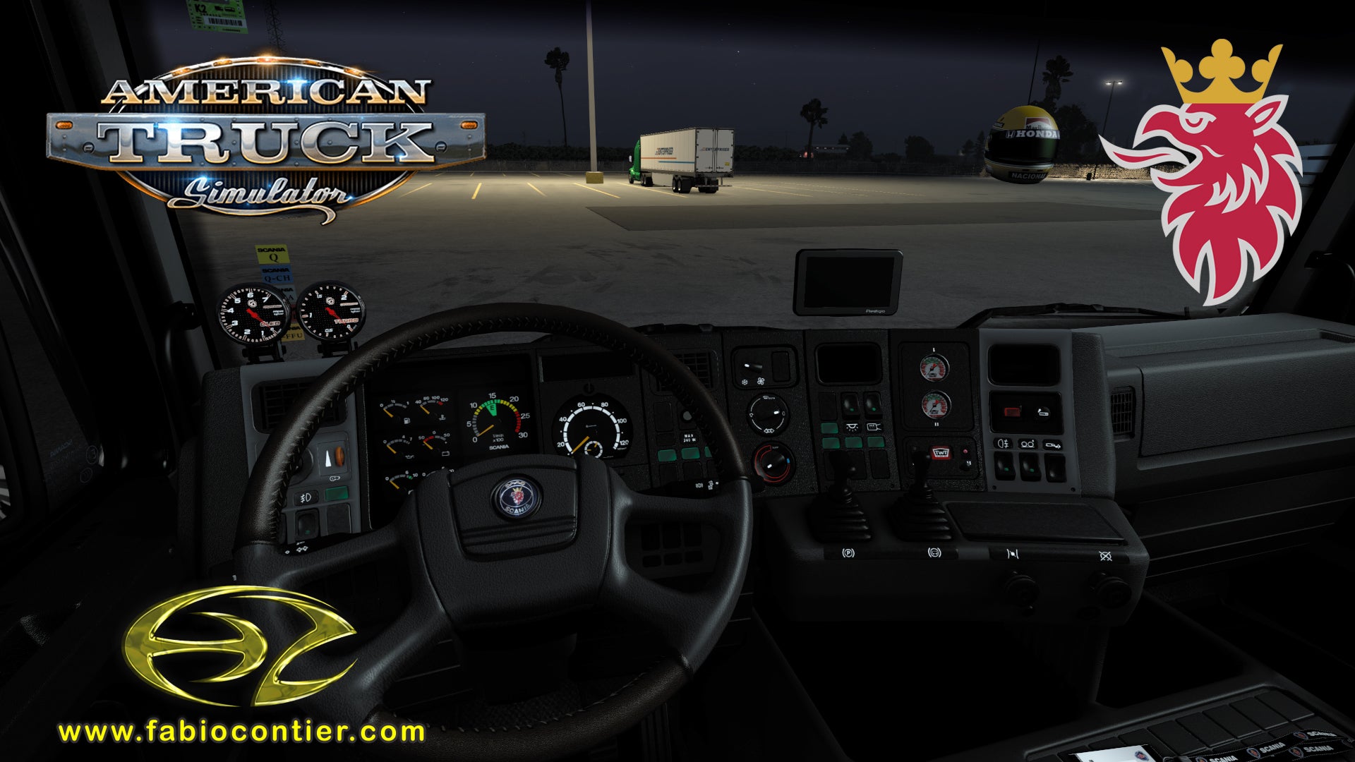 ATS MOD TRUCK 143H Scania Frontal Completo