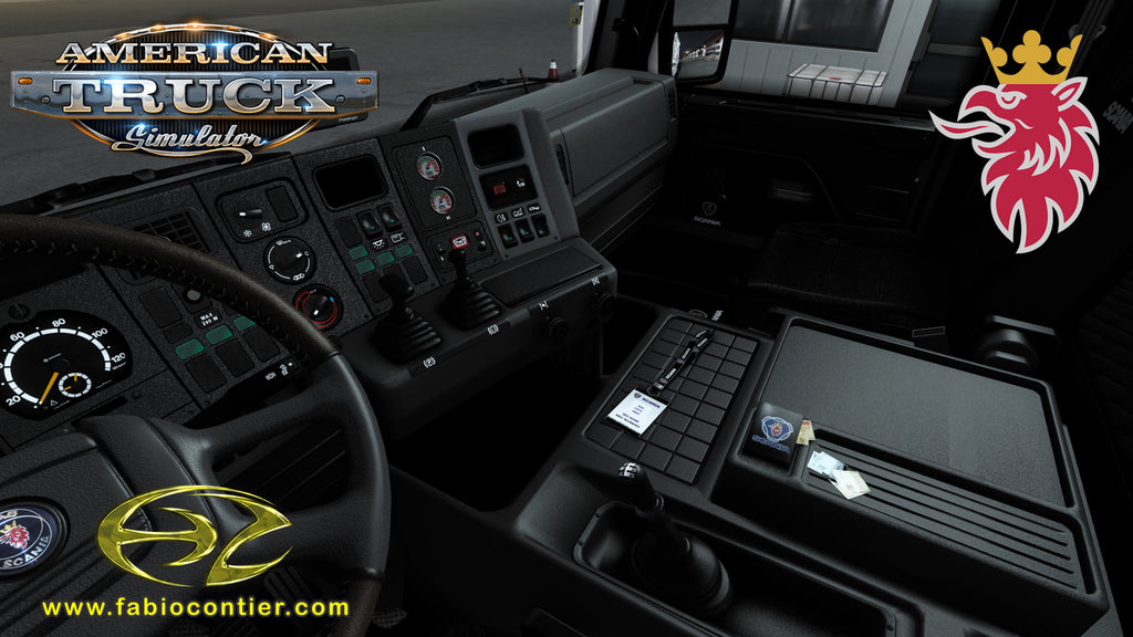 ATS MOD TRUCK 143H Scania Frontal Completo