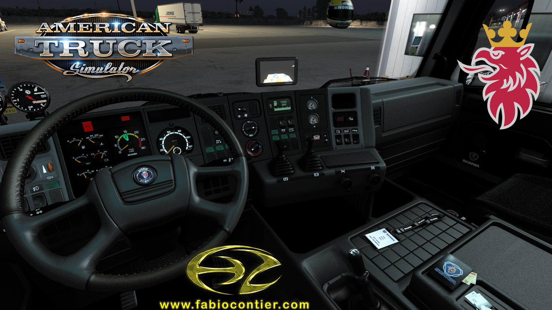 ATS MOD TRUCK 143H Scania Frontal Completo