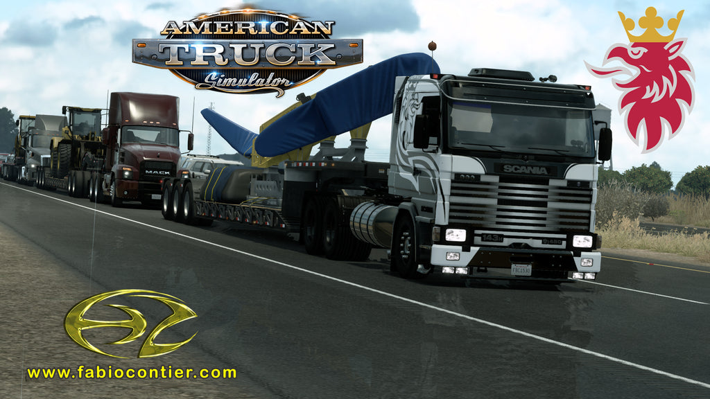 ATS MOD TRUCK 143H Scania Frontal Completo