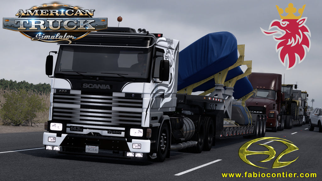 ATS MOD TRUCK 143H Scania Frontal Completo