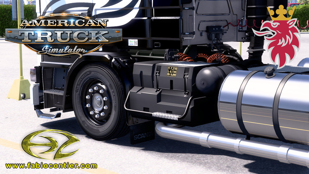 ATS MOD TRUCK 143H Scania Frontal Completo