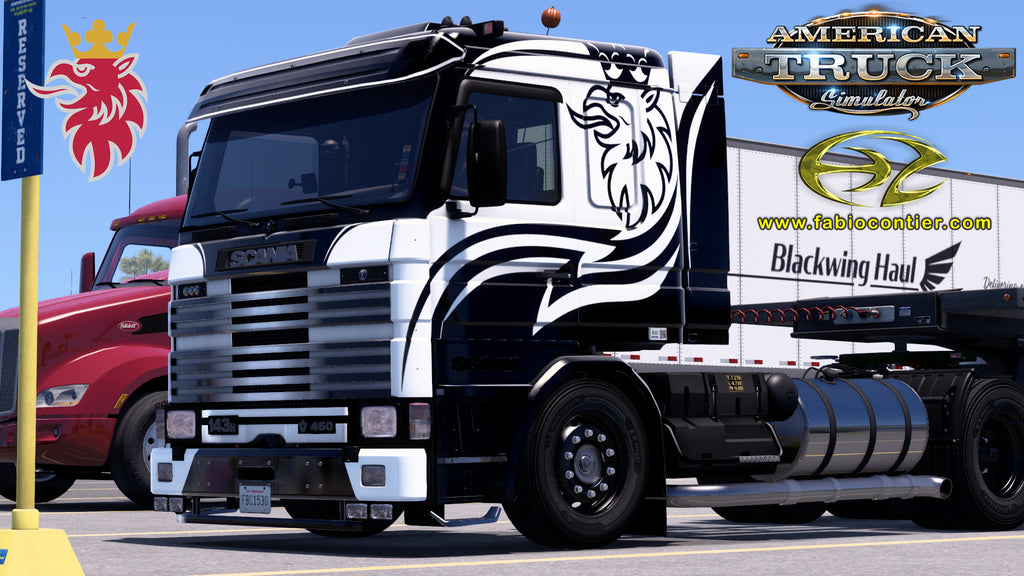 ATS MOD TRUCK 143H Scania Frontal Completo