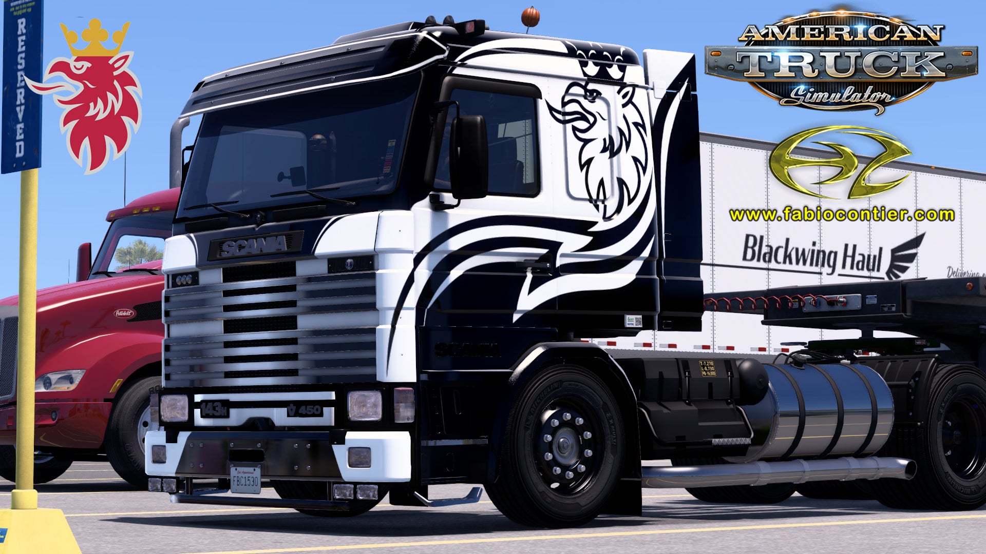 ATS MOD TRUCK 143H Scania Frontal Completo