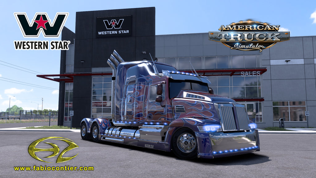 ATS Mod Truck Western Star Optimus Prime Exclusive