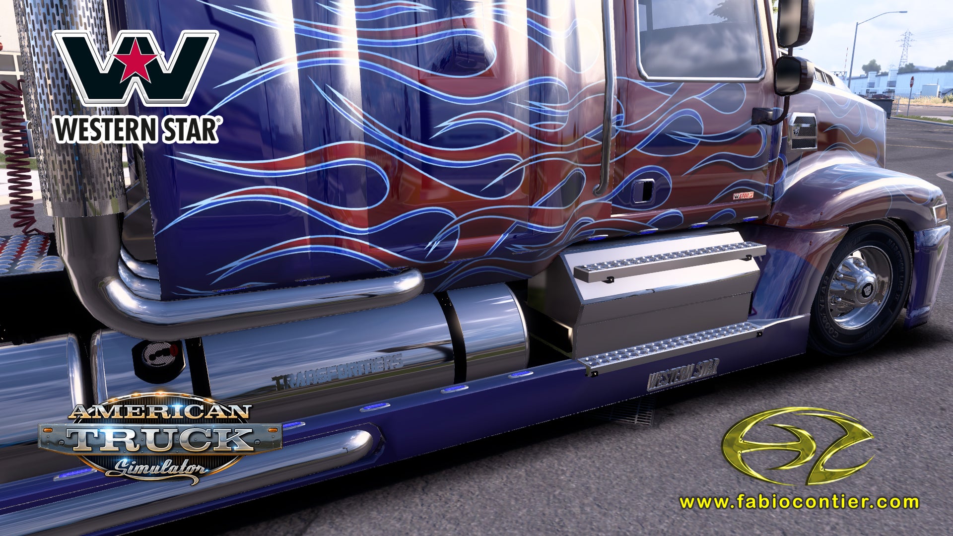 ATS Mod Truck Western Star Optimus Prime Exclusive