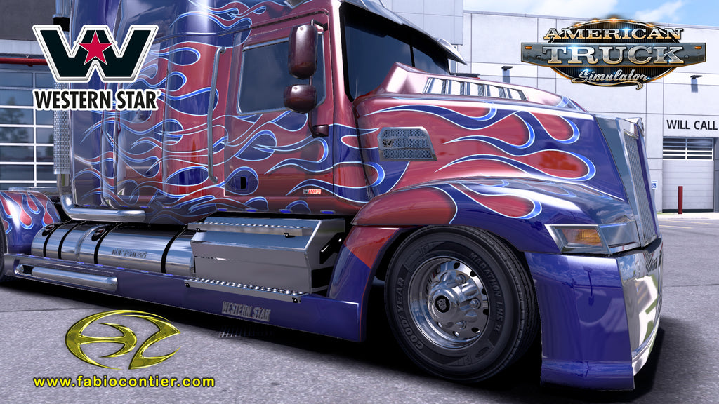ATS Mod Truck Western Star Optimus Prime Exclusive