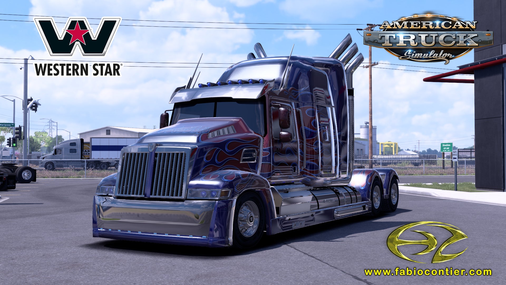 ATS Mod Truck Western Star Optimus Prime Exclusive