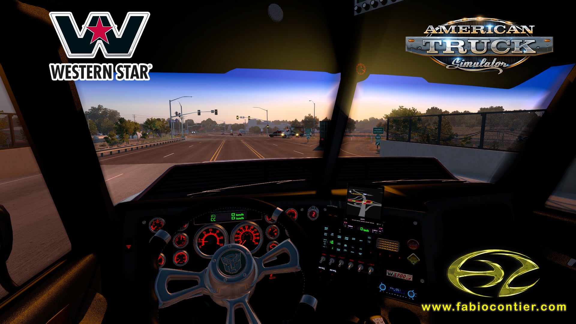 ATS Mod Truck Western Star Optimus Prime Exclusivo