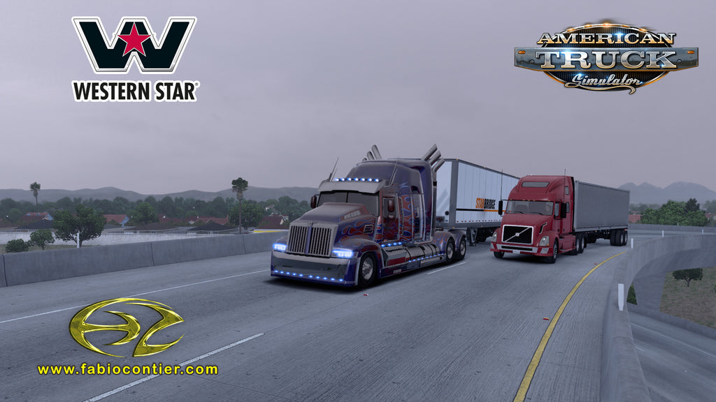 ATS Mod Truck Western Star Optimus Prime Exclusive