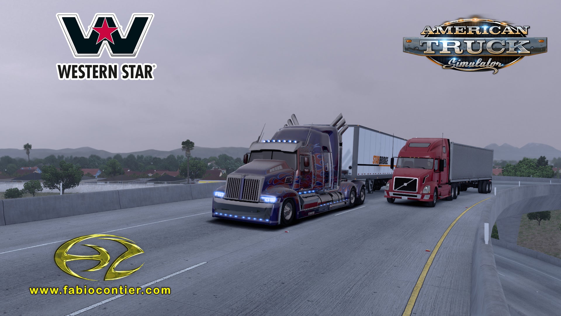 ATS Mod Truck Western Star Optimus Prime Exclusive