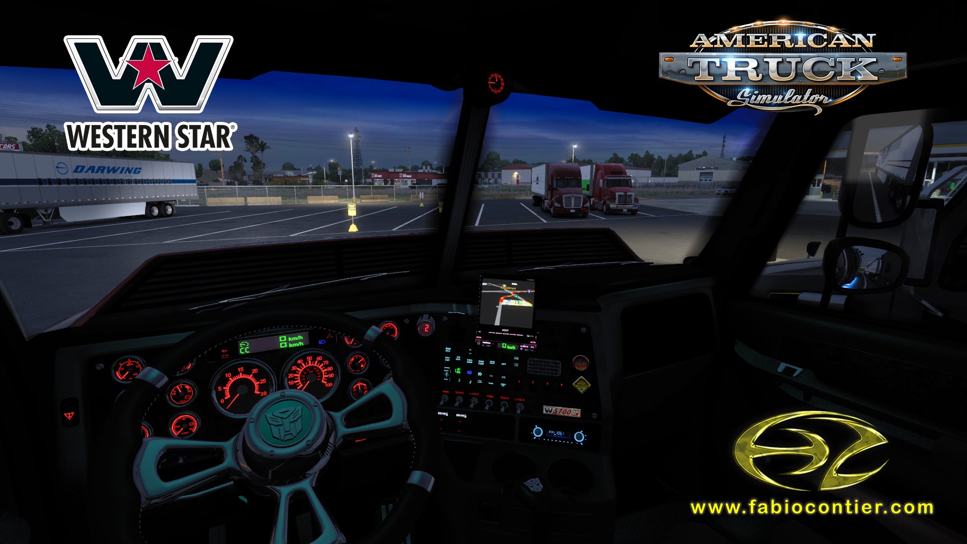 ATS Mod Truck Western Star Optimus Prime Exclusivo
