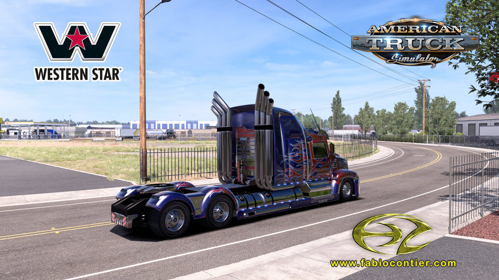 ATS Mod Truck Western Star Optimus Prime Exclusive