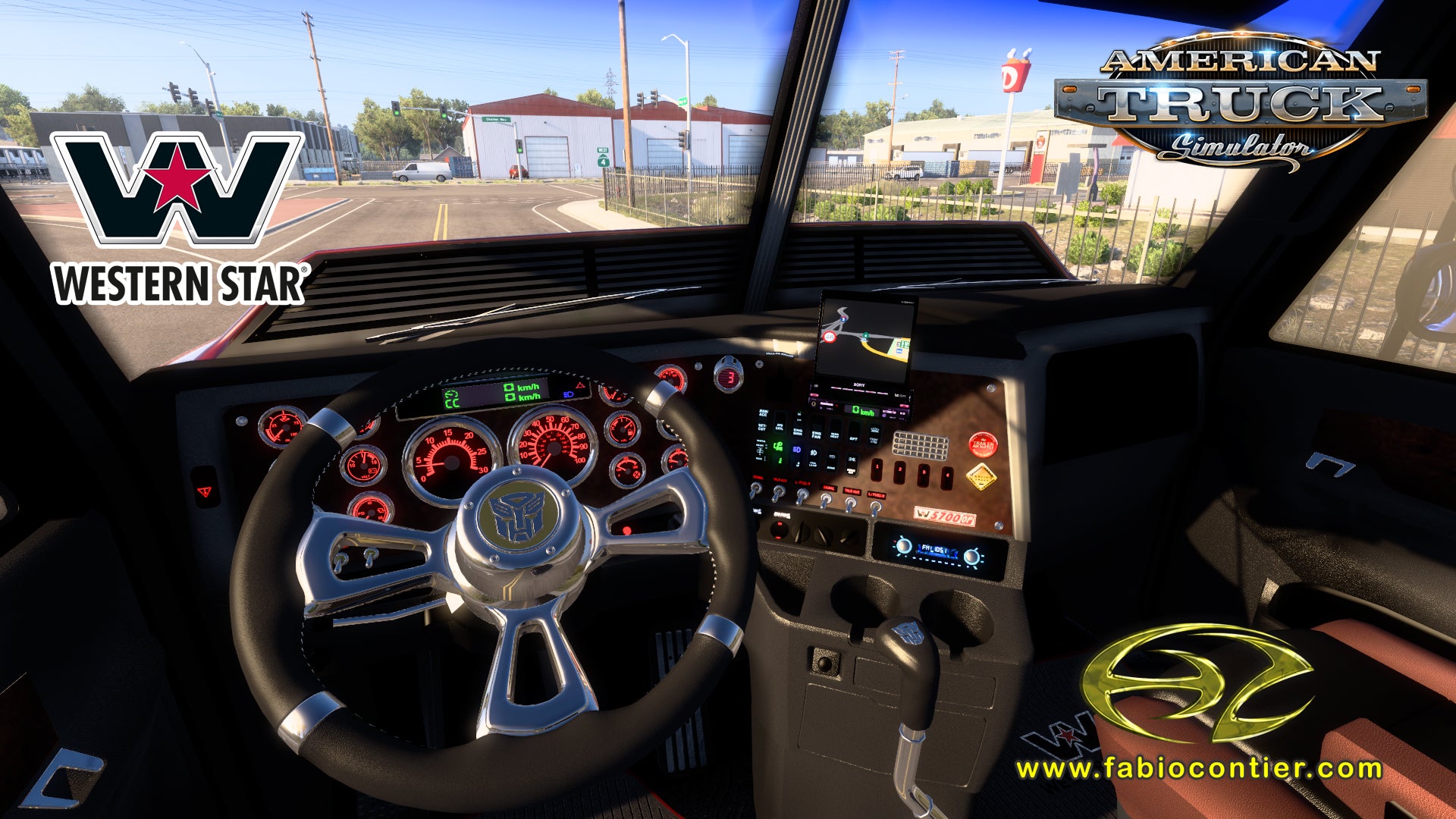 ATS Mod Truck Western Star Optimus Prime Exclusive