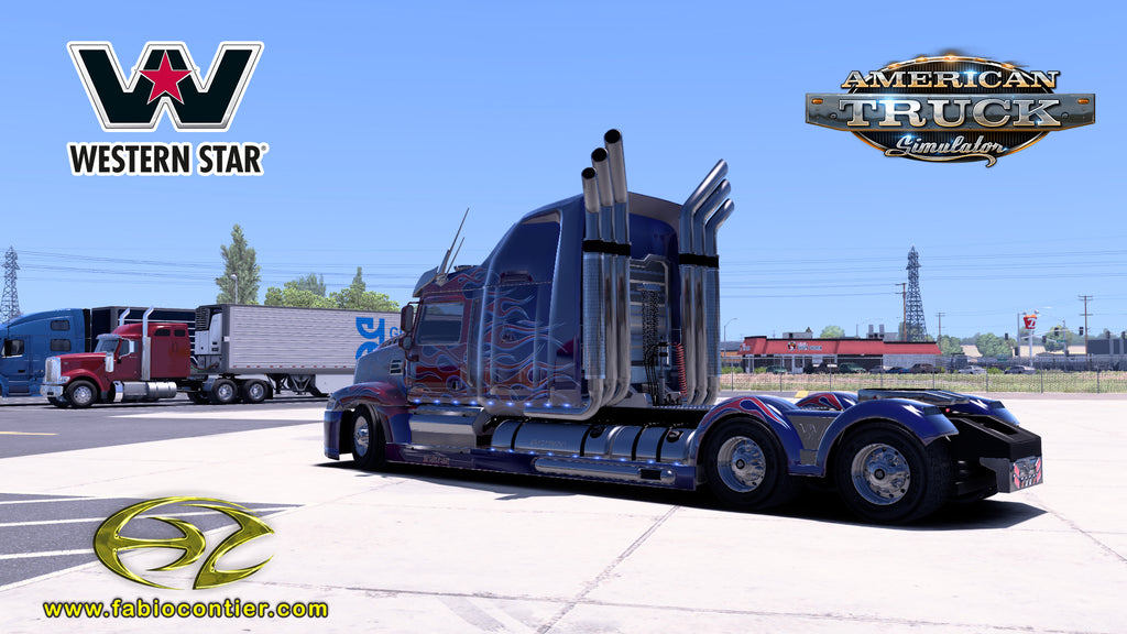 ATS Mod Truck Western Star Optimus Prime Exclusive