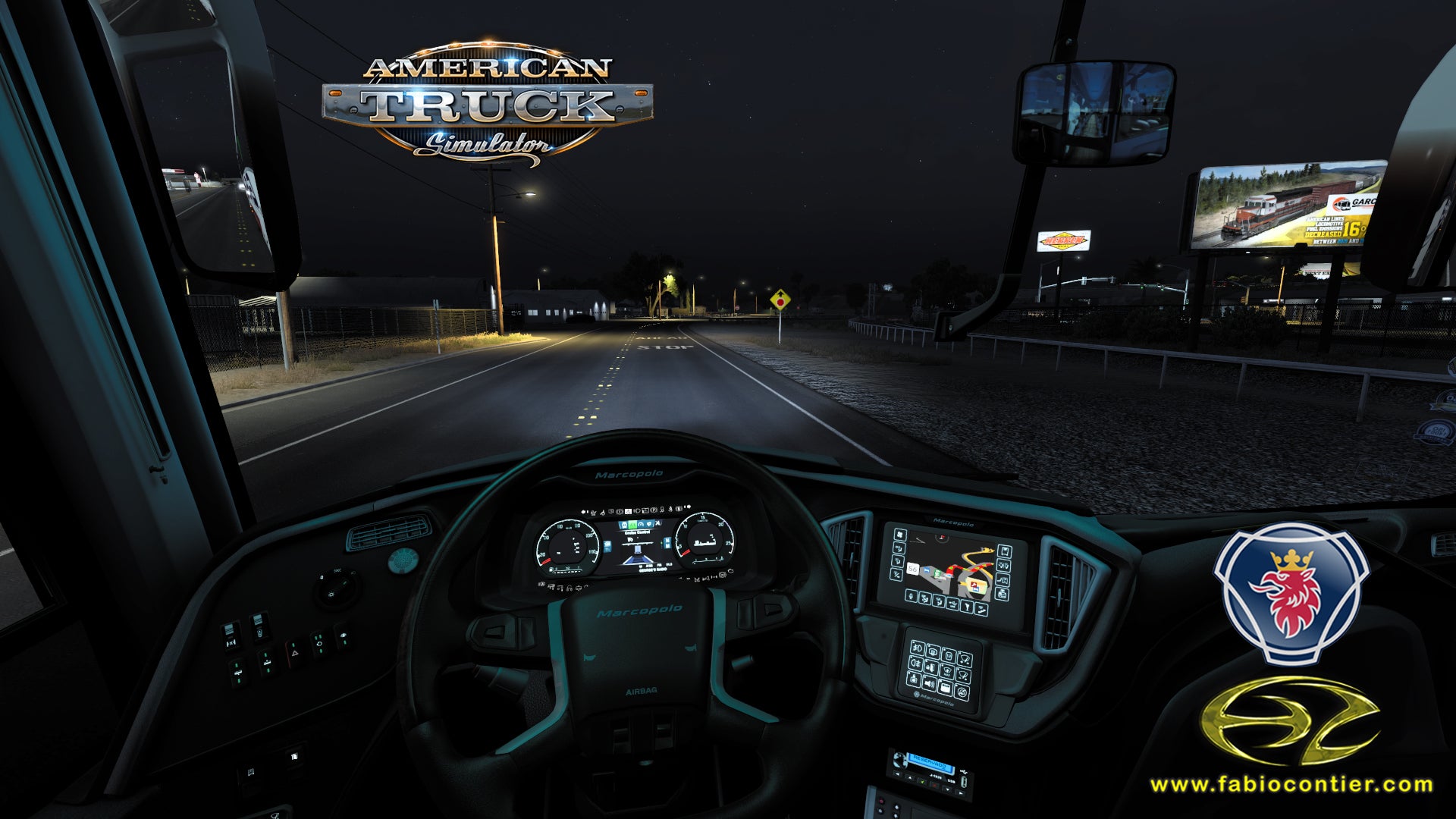 ATS Mod Bus G8 4x2 Scania Infinity Marcopolo