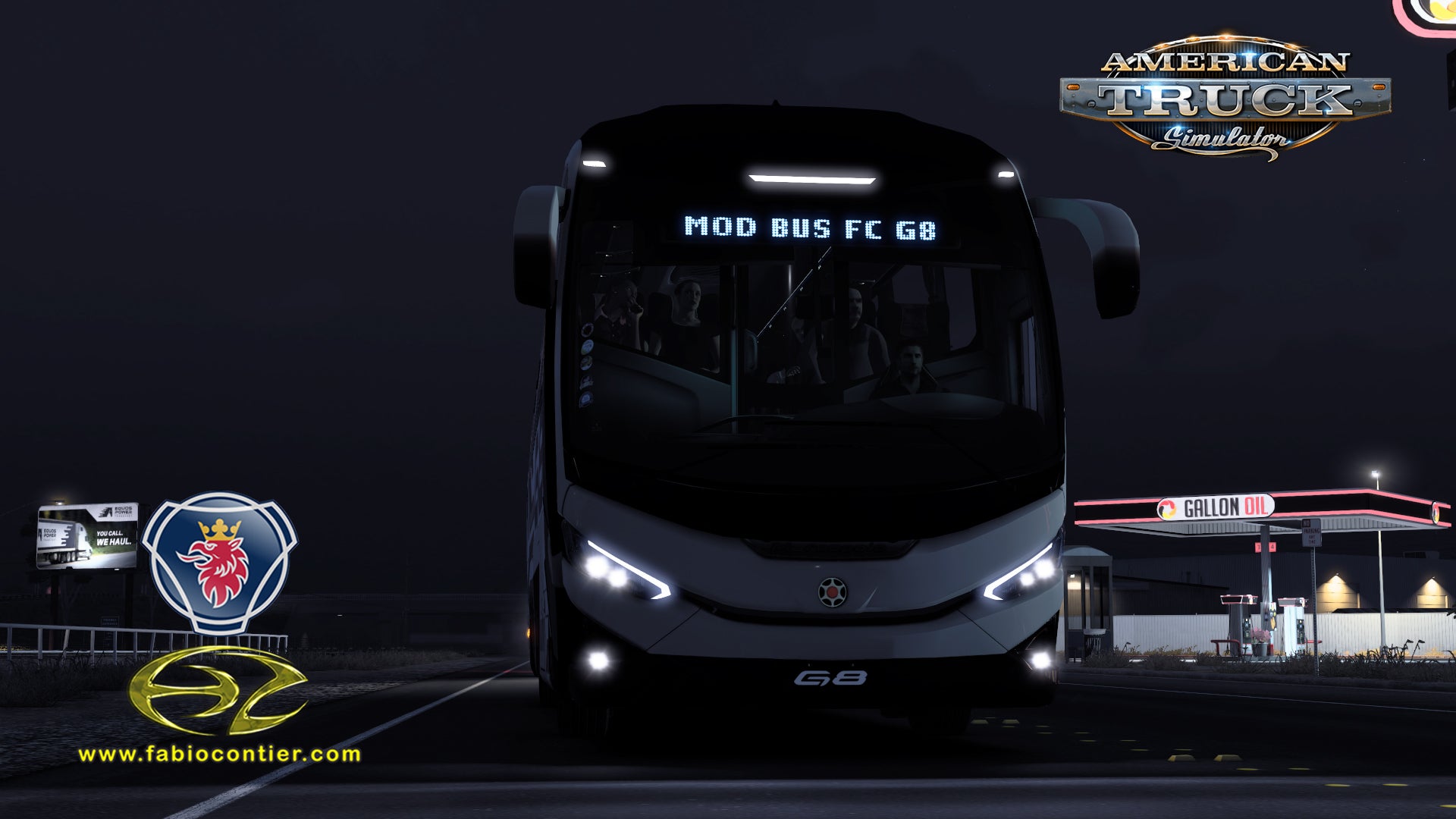 ATS Mod Bus G8 4x2 Scania Infinity Marcopolo