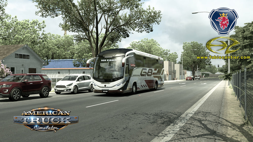 ATS Mod Bus G8 4x2 Scania Infinity Marcopolo