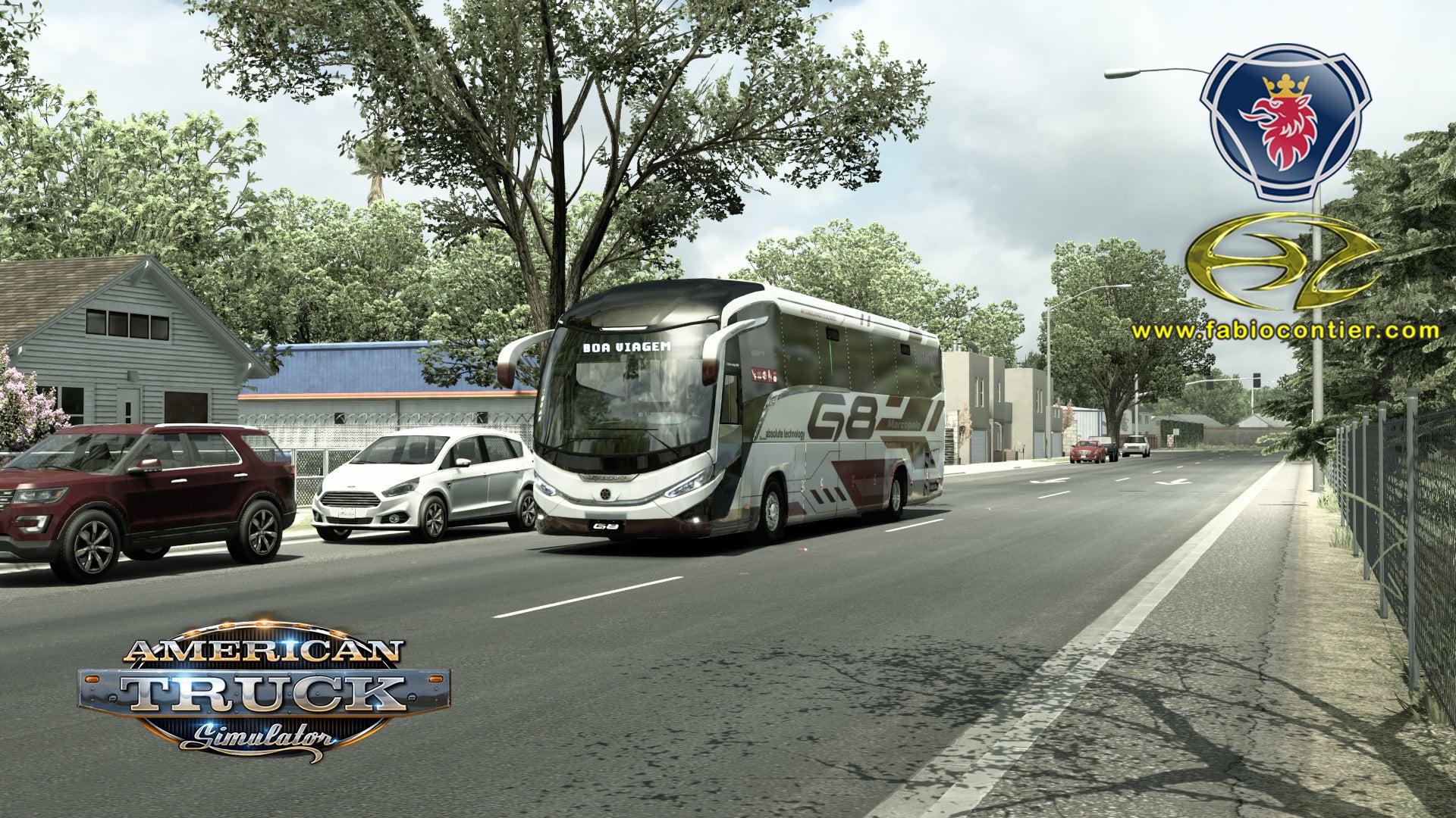 ATS Mod Bus G8 4x2 Scania Infinity Marcopolo