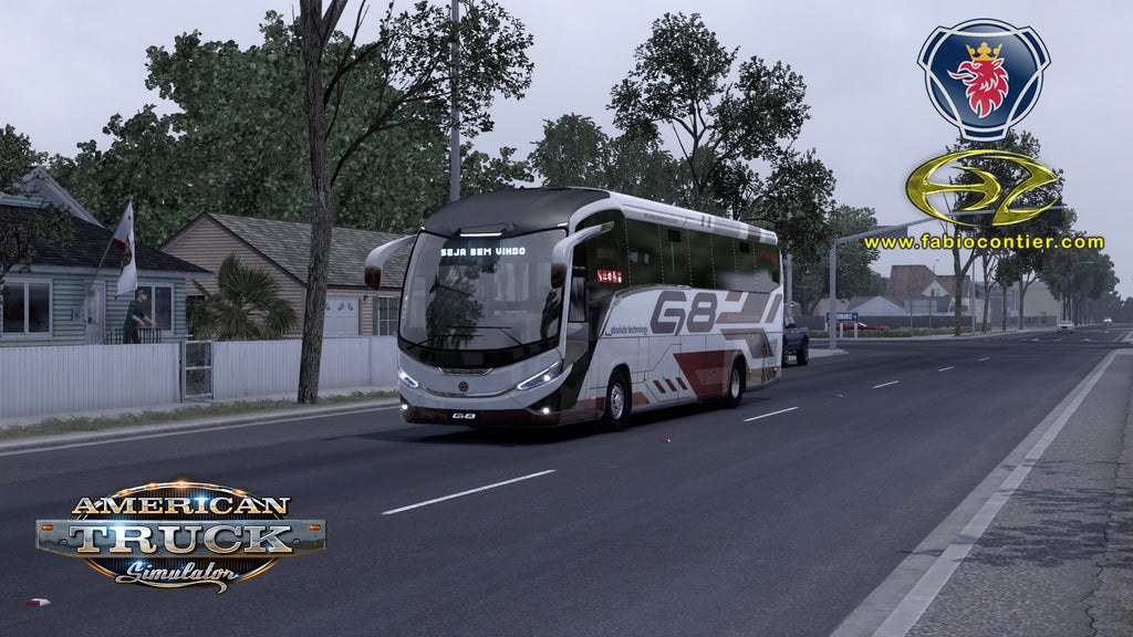 ATS Mod Bus G8 4x2 Scania Infinity Marcopolo