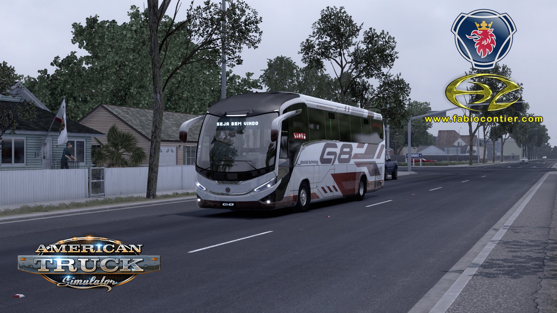 ATS Mod Bus G8 4x2 Scania Infinity Marcopolo