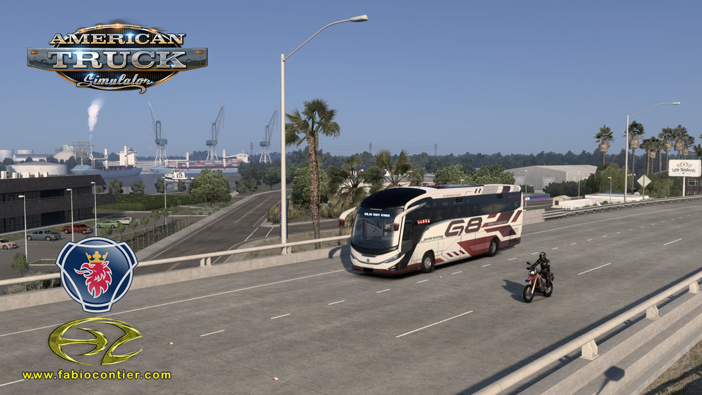 ATS Mod Bus G8 4x2 Scania Infinity Marcopolo