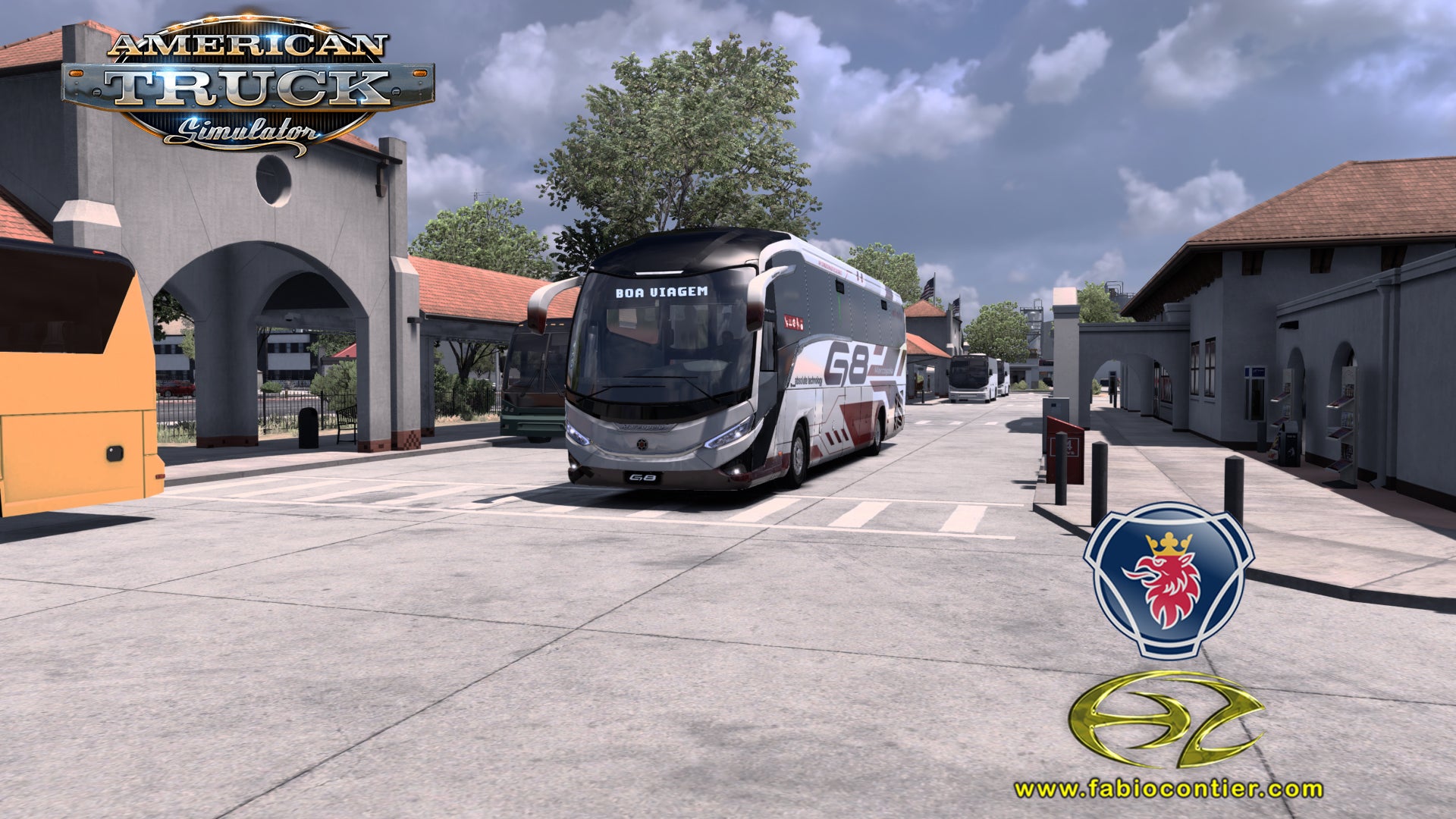 ATS Mod Bus G8 4x2 Scania Infinity Marcopolo