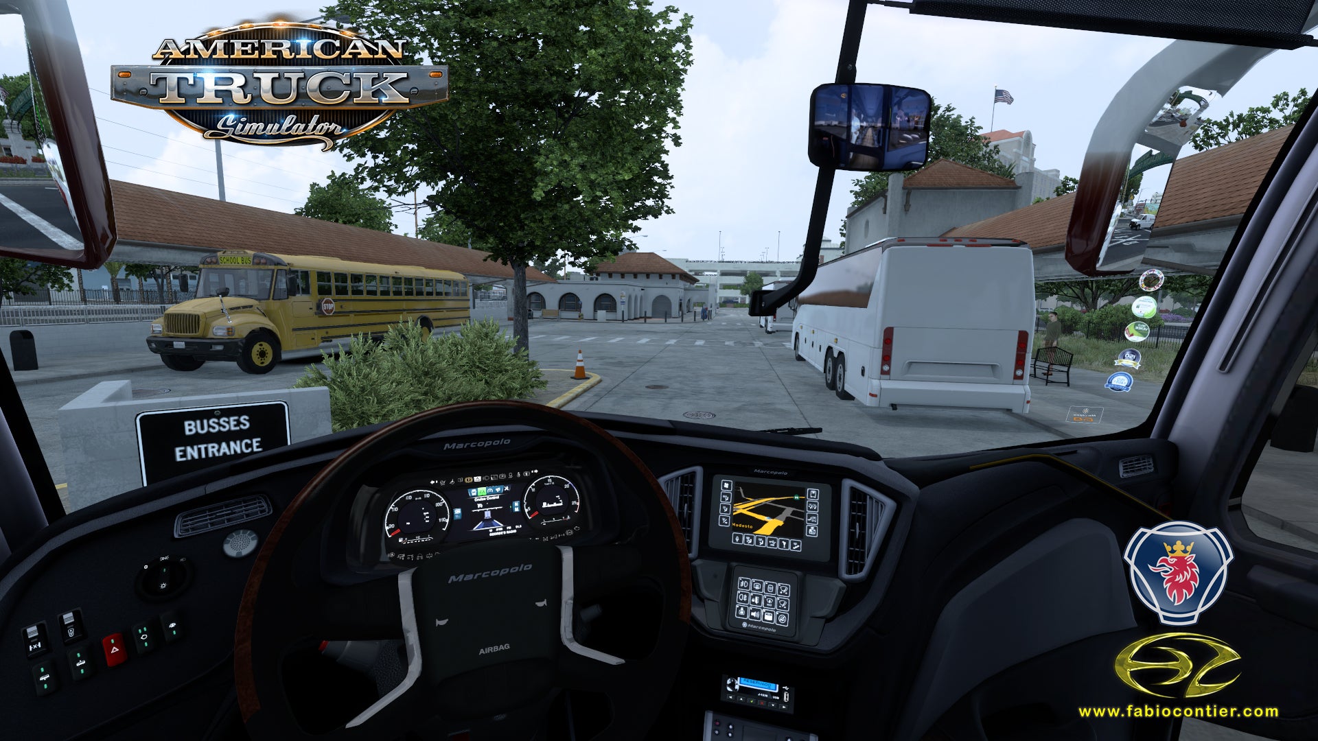 ATS Mod Bus G8 4x2 Scania Infinity Marcopolo