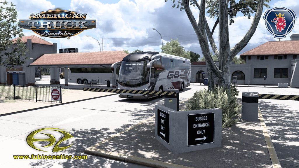 ATS Mod Bus G8 4x2 Scania Infinity Marcopolo