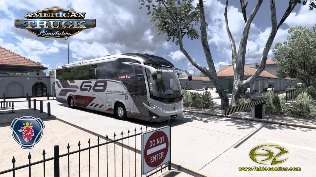 ATS Mod Bus G8 4x2 Scania Infinity Marcopolo