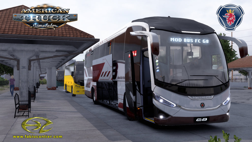 ATS Mod Bus G8 4x2 Scania Infinity Marcopolo