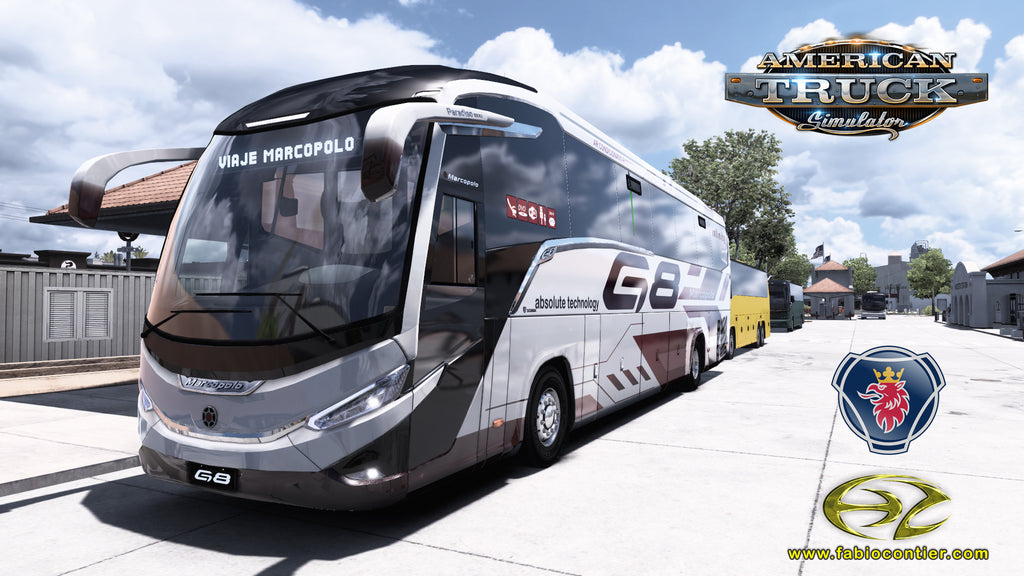 ATS Mod Bus G8 4x2 Scania Infinity Marcopolo